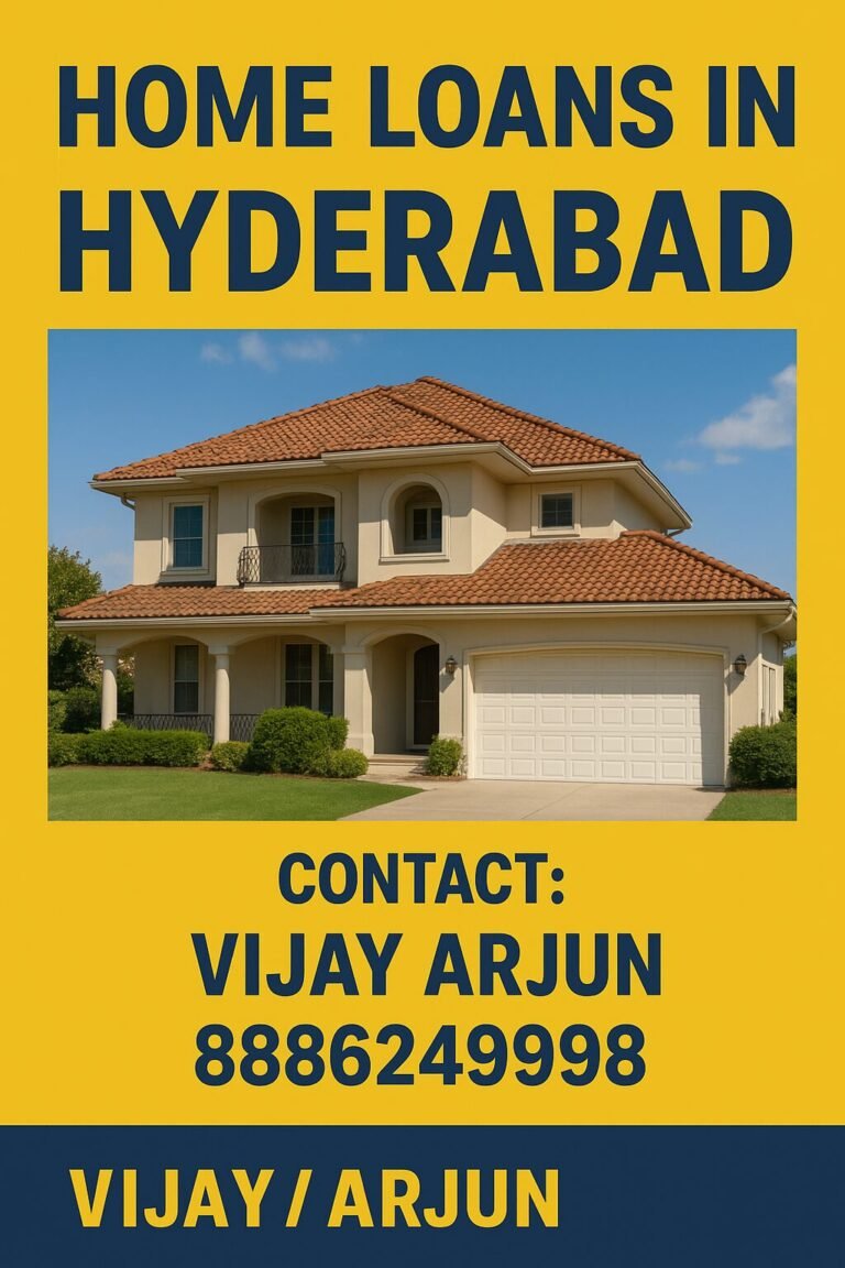 Hyderabad home loans 2025